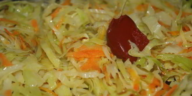 Рецепт слойки с капустой и яйцом