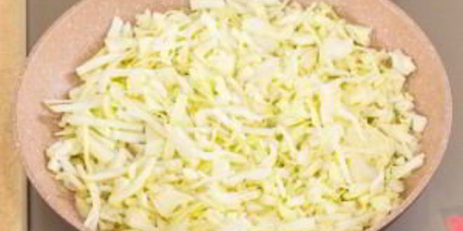 Рецепт слойки с капустой