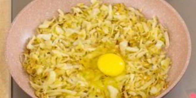 Рецепт слойки с капустой