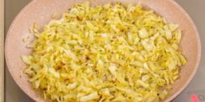 Рецепт слойки с капустой