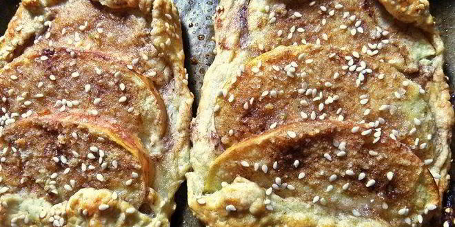 Рецепт слойки с картошкой и лососем