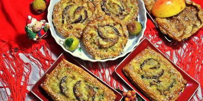 Рецепт слойки с картошкой и лососем