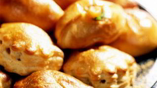 Рецепт Слойки с хурмой