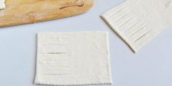 Рецепт слойки с клубникой