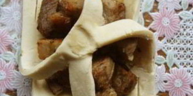 Рецепт слоек с мясома