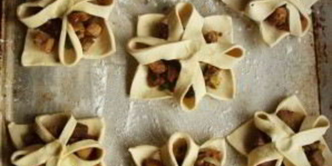 Рецепт слоек с мясома