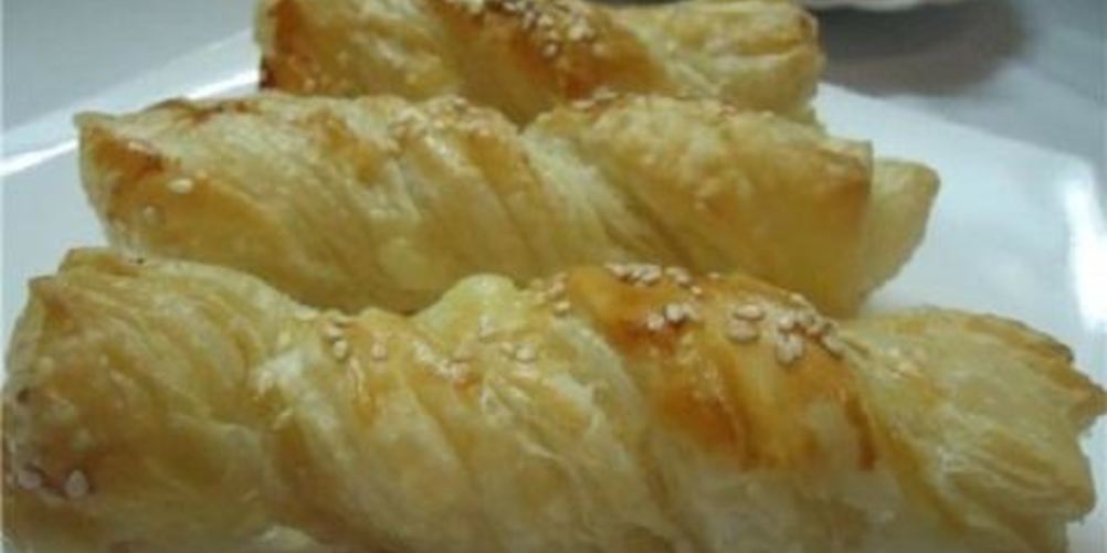 Рецепт слойки с креветками