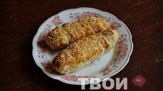 Рецепт Слойки с ветчиной и сыром