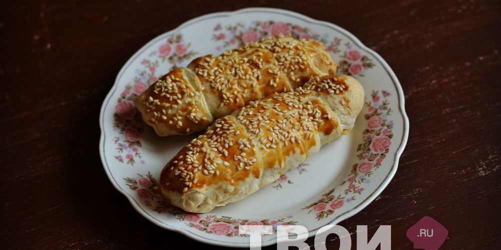 Как приготовить слойки с ветчиной и сыром