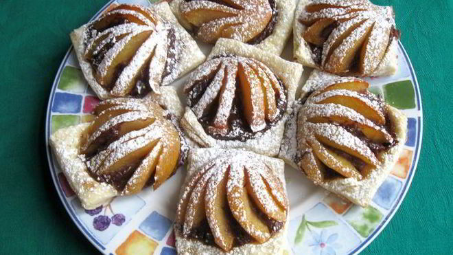 Рецепт Слойки Зимняя слива