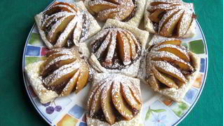 Рецепт Слойки Зимняя слива