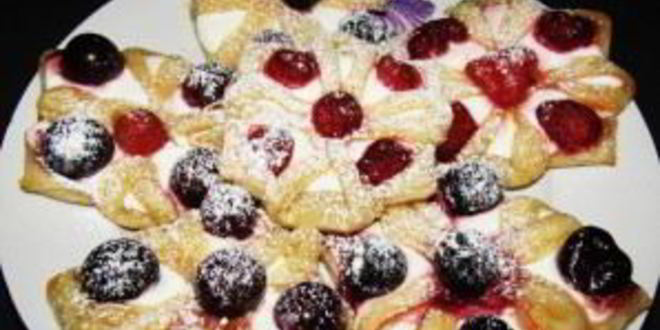 Рецепт супер слойки с творогом