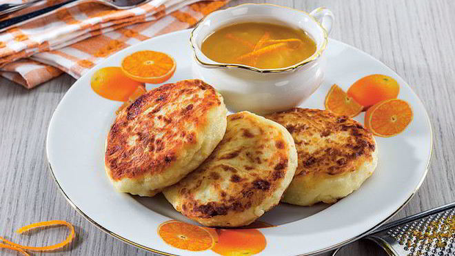 Рецепт Апельсиновые сырники