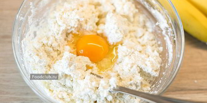 Рецепт банановые сырники с ананасами