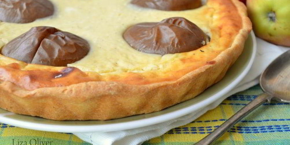 Как приготовить чудесный творожник с фаршированными грушами