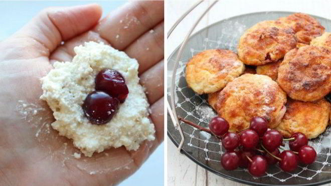 Рецепт Диетические сырники в духовке