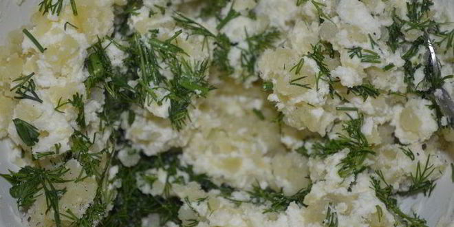 Рецепт картофельные сырники с укропом из духовки