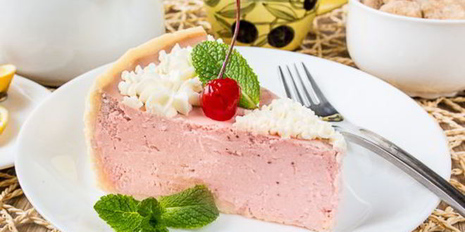 Рецепт клубничный творожник