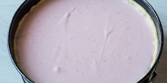 Рецепт клубничный творожник