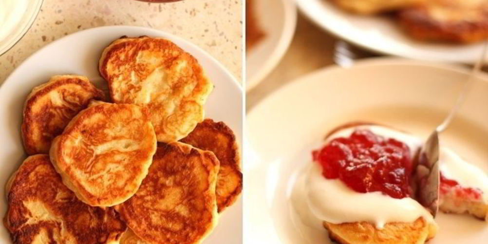 Как приготовить низкокалорийные сырники с яблоками и корицей