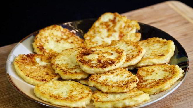 Рецепт Пышные сырники из творога