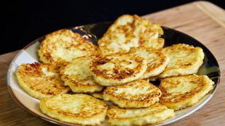 Рецепт Пышные сырники из творога