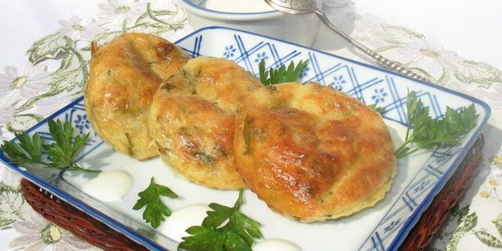 Рецепт сырники с твердым сыром и зеленью