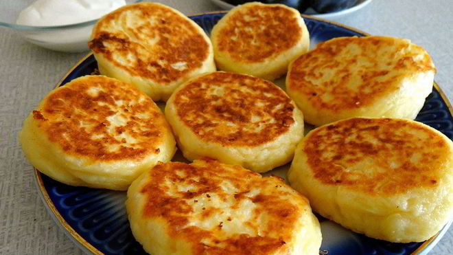 Рецепт Сырники без манки