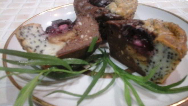 Рецепт Сырники Четыре вкуса в духовке