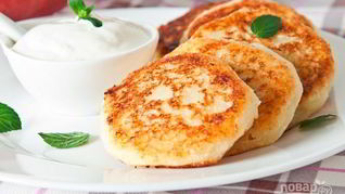 Рецепт Сырники из манки и творога