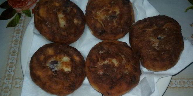 Рецепт сырники с бананом и клюквой