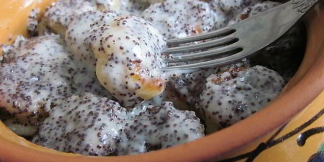 Рецепт сырники с маковым соусом