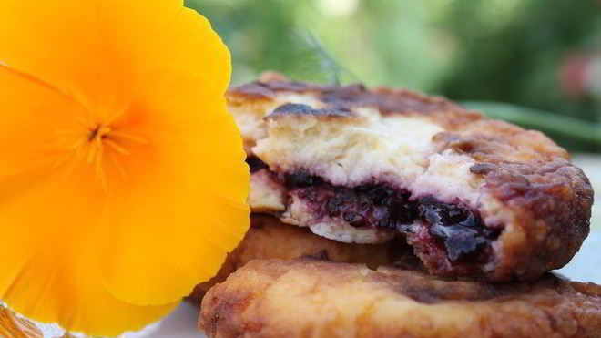 Рецепт Сырники с начинкой