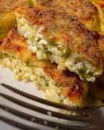 Сырники с твердым сыром и зеленью