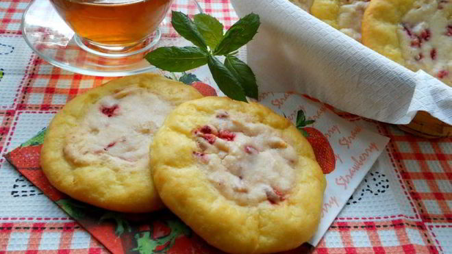 Рецепт Сырники с творожным кремом в духовке