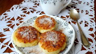 Рецепт Сырники с яблоками