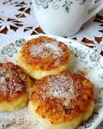 Сырники с яблоками