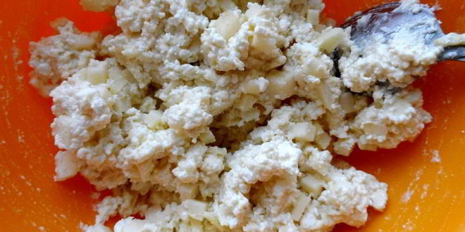 Рецепт сырников с яблоками