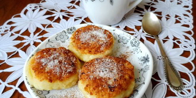 Рецепт сырников с яблоками