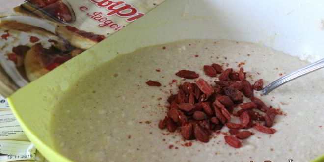 Рецепт сырники с ягодами годжи