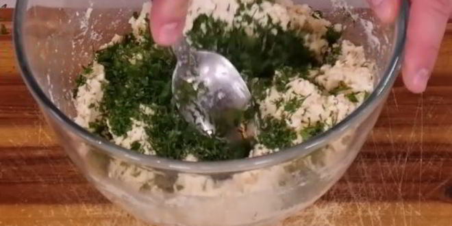 Рецепт сырники с зеленью