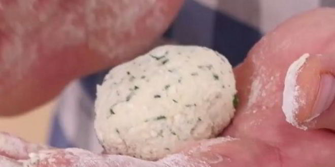 Рецепт сырники с зеленью