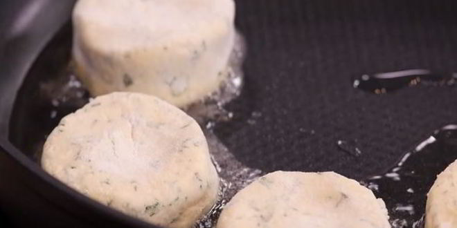 Рецепт сырники с зеленью