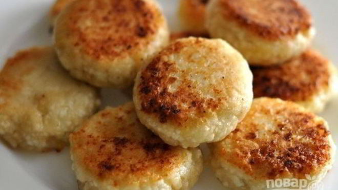 Рецепт Сырники творожно-банановые