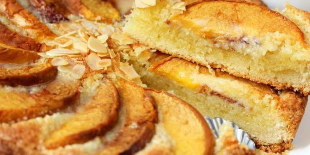 Как приготовить творожник с персиками