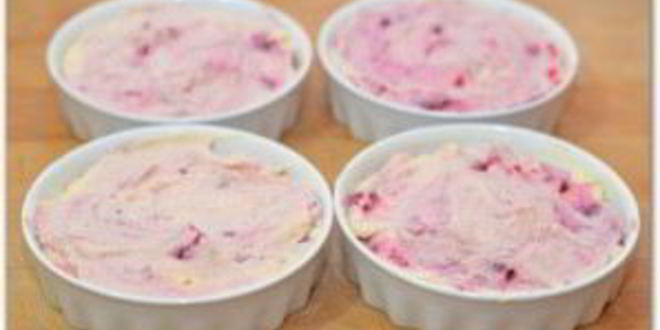 Рецепт творожник с ягодами