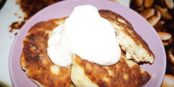 Рецепт творожники с изюмом