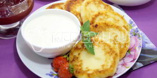 Рецепт творожники