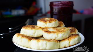 Рецепт Вкусные сырники из творога