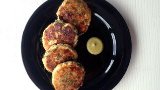 Рецепт Здоровые сырники с зеленью